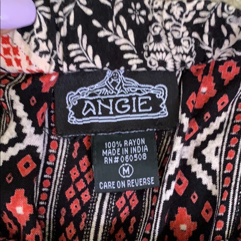 Angie Boho Tribal Print Strapless Romper - Picture 8 of 8